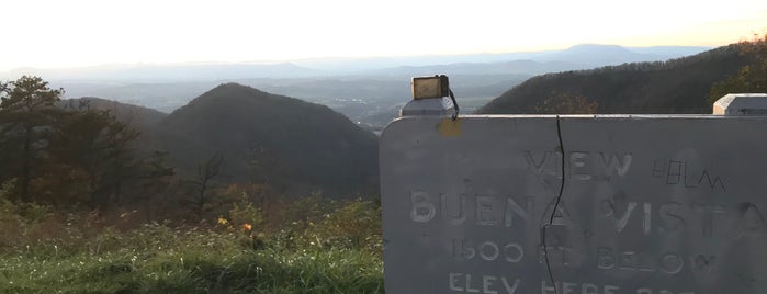Buena Vista Overlook is one of Southern Road Trip Stop Offs.