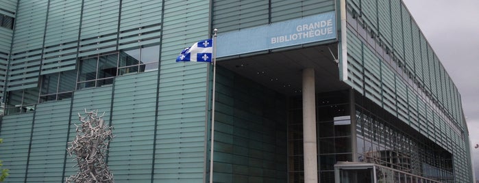 Bibliothèque et Archives nationales du Québec (Grande Bibliothèque) is one of JulienF'in Beğendiği Mekanlar.