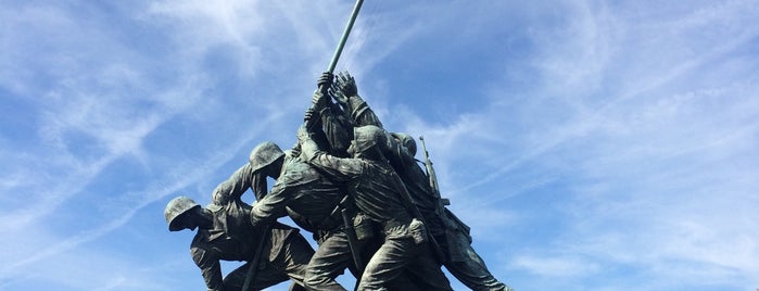 US Marine Corps War Memorial (Iwo Jima) is one of DC's favorites.