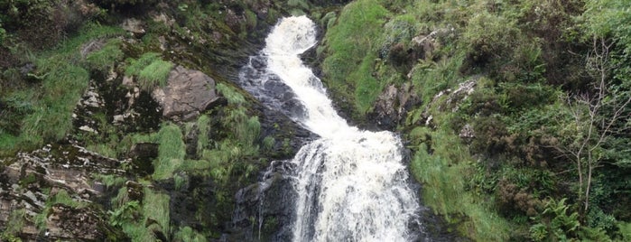Assarancagh / Maghera Waterfall is one of (Northern) Ireland.
