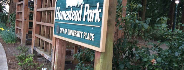 Homestead Park is one of UP.