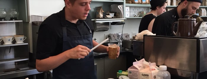 Blue Bottle Coffee is one of SF Coffee.