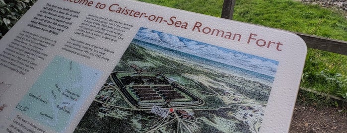 Caister Roman Fort is one of England.