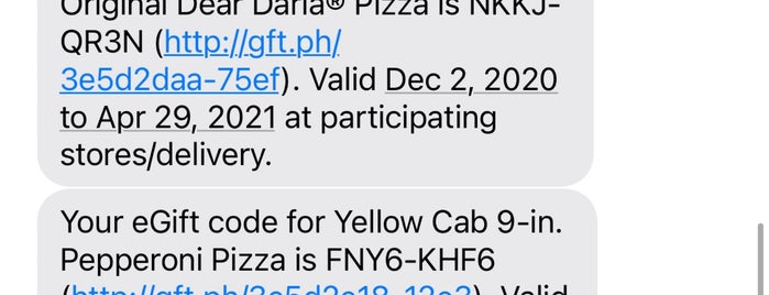 Yellow Cab Pizza Co. is one of Fave Restaurants.