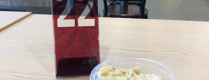 KFC is one of Tempat yang Disukai Shank.