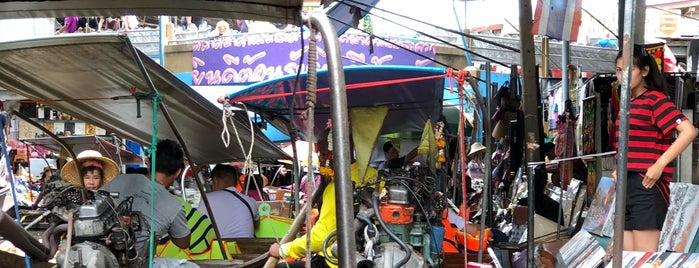 Damnoen Saduak Floating Market is one of Lugares favoritos de Shank.