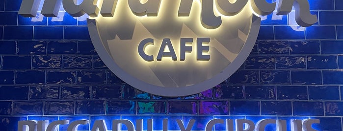 Hard Rock Cafe Piccadilly Circus is one of Hard Rock Cafes across the world as at Nov. 2018.