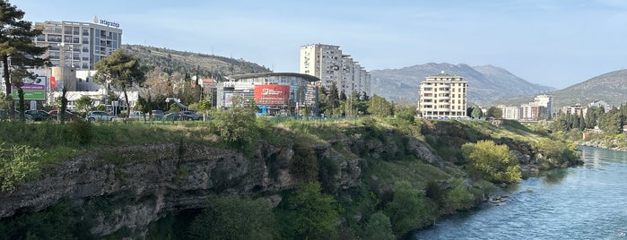 Milenijumski most is one of Podgorica.
