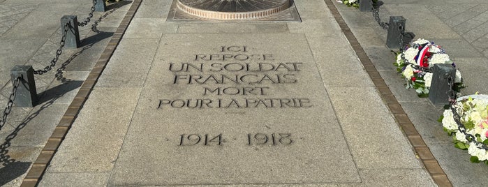 Tombe du Soldat inconnu is one of Paris.