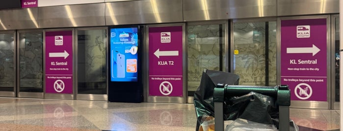 ERL KLIA Transit/Express Kuala Lumpur International Airport Station is one of KL 2018.