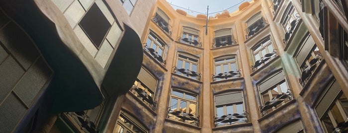 Azotea Casa Milà is one of Go back to explore: Barcelona.