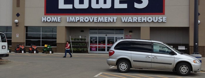 Lowes is one of Places I've worked at.
