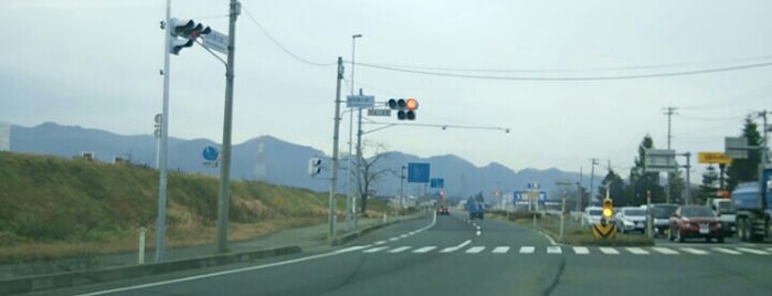 盛岡環状線口交差点 is one of Route 46.