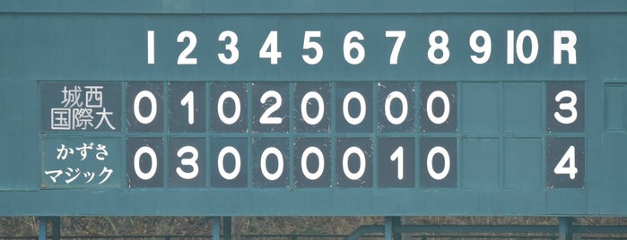 日本製鉄君津球場 / Nippon Steel Kimitsu Baseball Stadium is one of baseball stadiums.