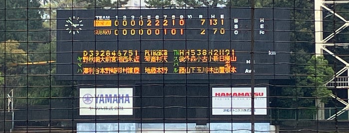 浜松球場 is one of baseball stadiums.
