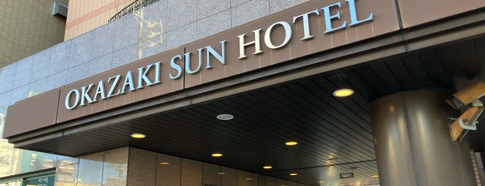 岡崎サンホテル is one of ホテル3.