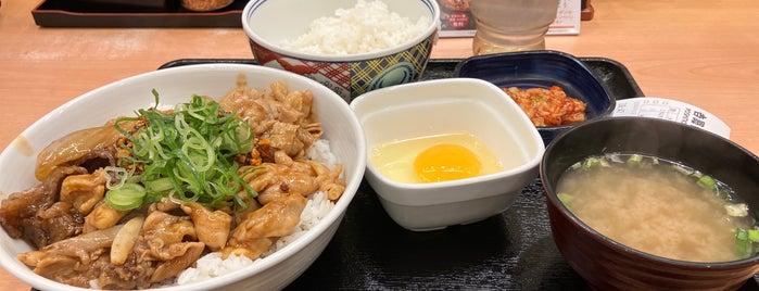 吉野家 is one of 食べ物.
