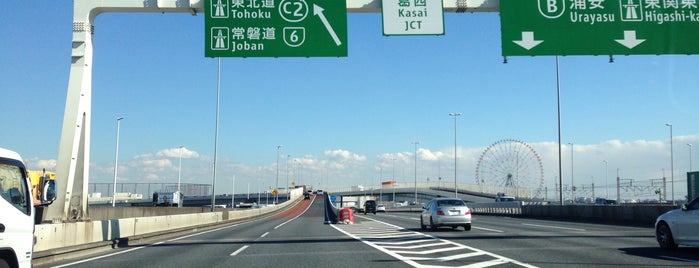 Kasai JCT is one of 高速道路.