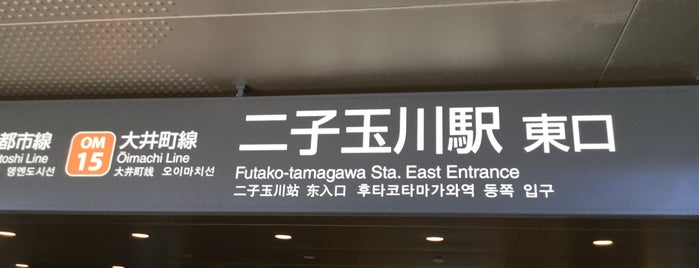 Futako-tamagawa Station is one of สถานที่ที่ 高井 ถูกใจ.