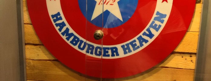 Captain America's Hamburger Heaven is one of Norwich.
