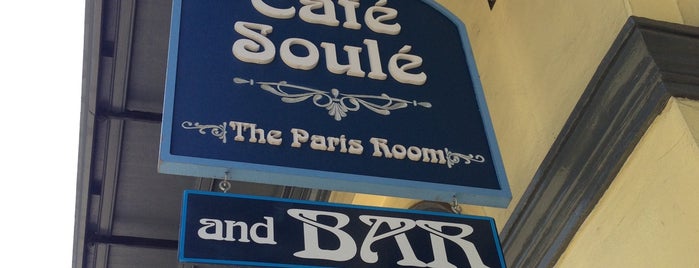 Cafe Soule and The Paris Room is one of Locais curtidos por Brian.