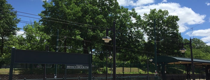 NJT - Branch Brook Park Light Rail Station is one of New Jersey Transit Train Stations I Have Been To.