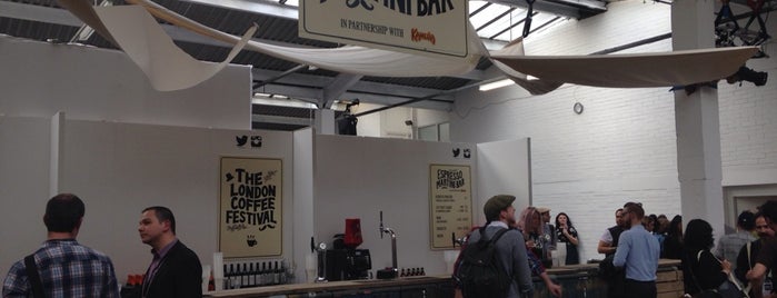 The London Coffee Festival 2014 is one of Lieux qui ont plu à Laura.