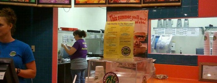 Tropical Smoothie Cafe is one of Healthy Food Options.