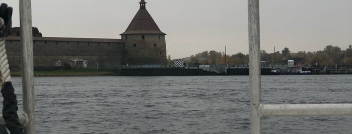 Oreshek Fortress is one of Санкт-Петербург.