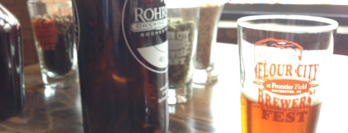 Rohrbach Brewing Company is one of Finger Lakes Breweries.