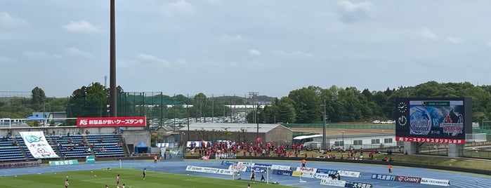 K's denki Stadium Mito is one of スタジアム(サッカー).
