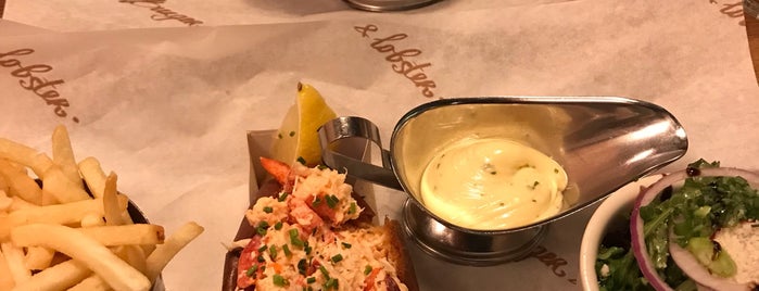 Burger & Lobster is one of The Lobster Roll List.