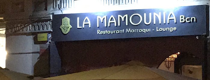 La Mamounia is one of Barcelona Restaurants 🇪🇸.