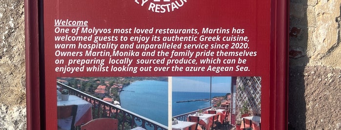 Martin's Restaurant is one of midilli.