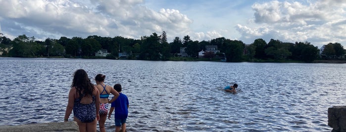 Sunset Lake is one of boston.