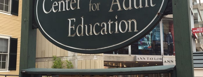 The Cambridge Center for Adult Education is one of To Try - Elsewhere46.