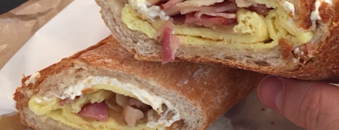 City Sandwich is one of Zen's Best BEC’s + EGG’s 🍳.