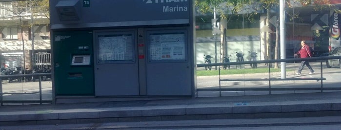 Tram T4 Marina is one of Locais curtidos por Josh™ ↙.