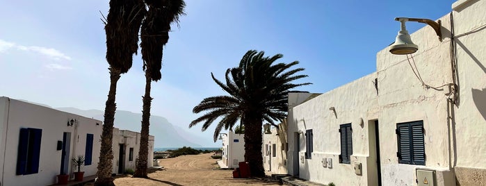 Caleta del Sebo is one of Lanzarote.