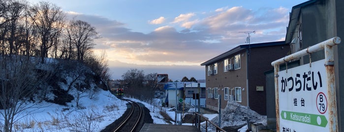 桂台駅 is one of JR 홋카이도역 (JR 北海道地方の駅).