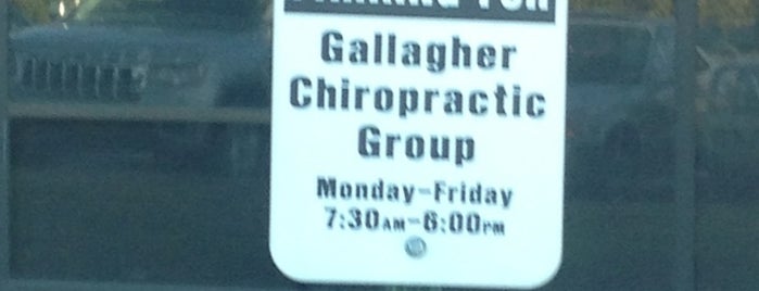 Gallagher Family Chiropractic is one of Lieux qui ont plu à Rew.