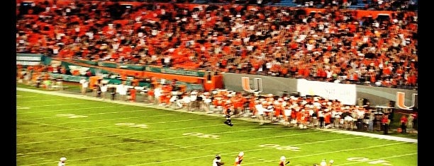 Hard Rock Stadium is one of Sporting Venues.