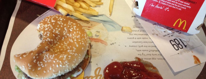 McDonald's is one of Stephen : понравившиеся места.