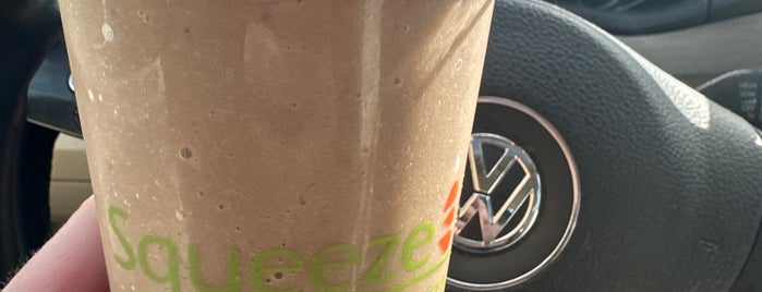 Squeeze Juicery is one of local favs.