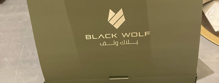 BLACK WOLF is one of Riyadh cafes ☕️.