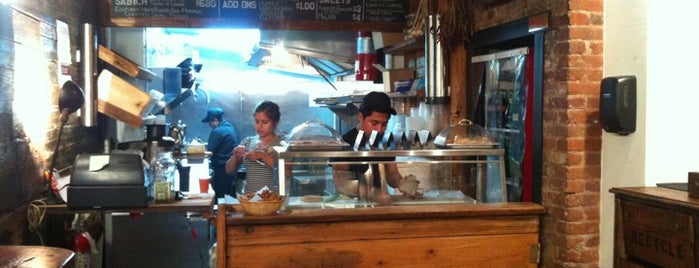 The Falafel Shop is one of Locais curtidos por Erik.