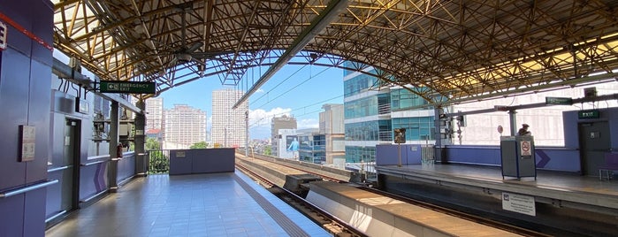 LRT2 - Gilmore Station is one of Mass transit.