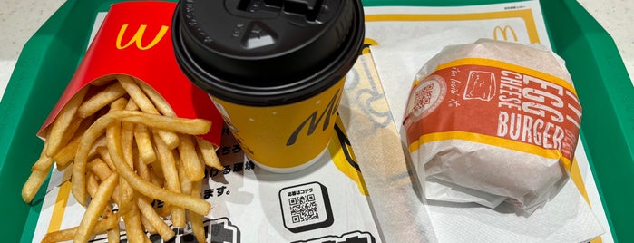 McDonald's is one of ゲーセンとか.