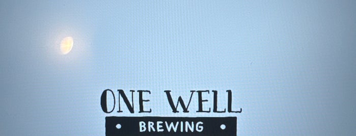 One Well Brewing is one of Grand Rapids.