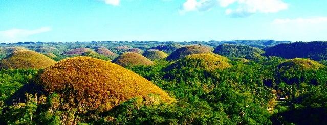 The Chocolate Hills is one of Great Spots Around the World.